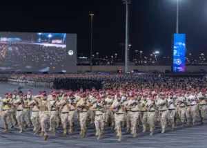 الحفل السنوي لاستعراض قوات أمن الحج
